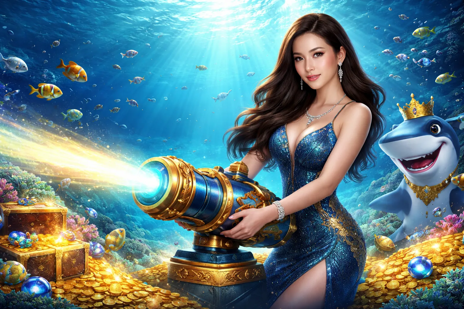 Hình ảnh chính về bí quyết chơi bắn cá PKWIN